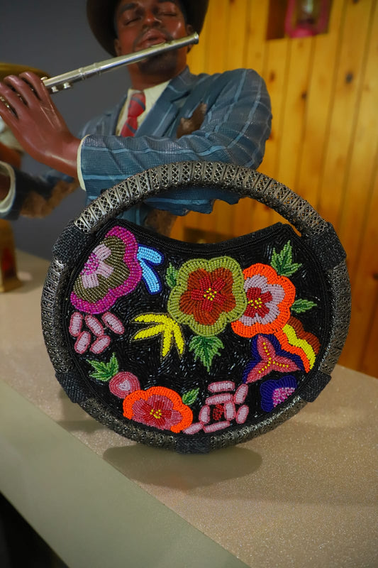 Multi-Beaded Majesty Clutch