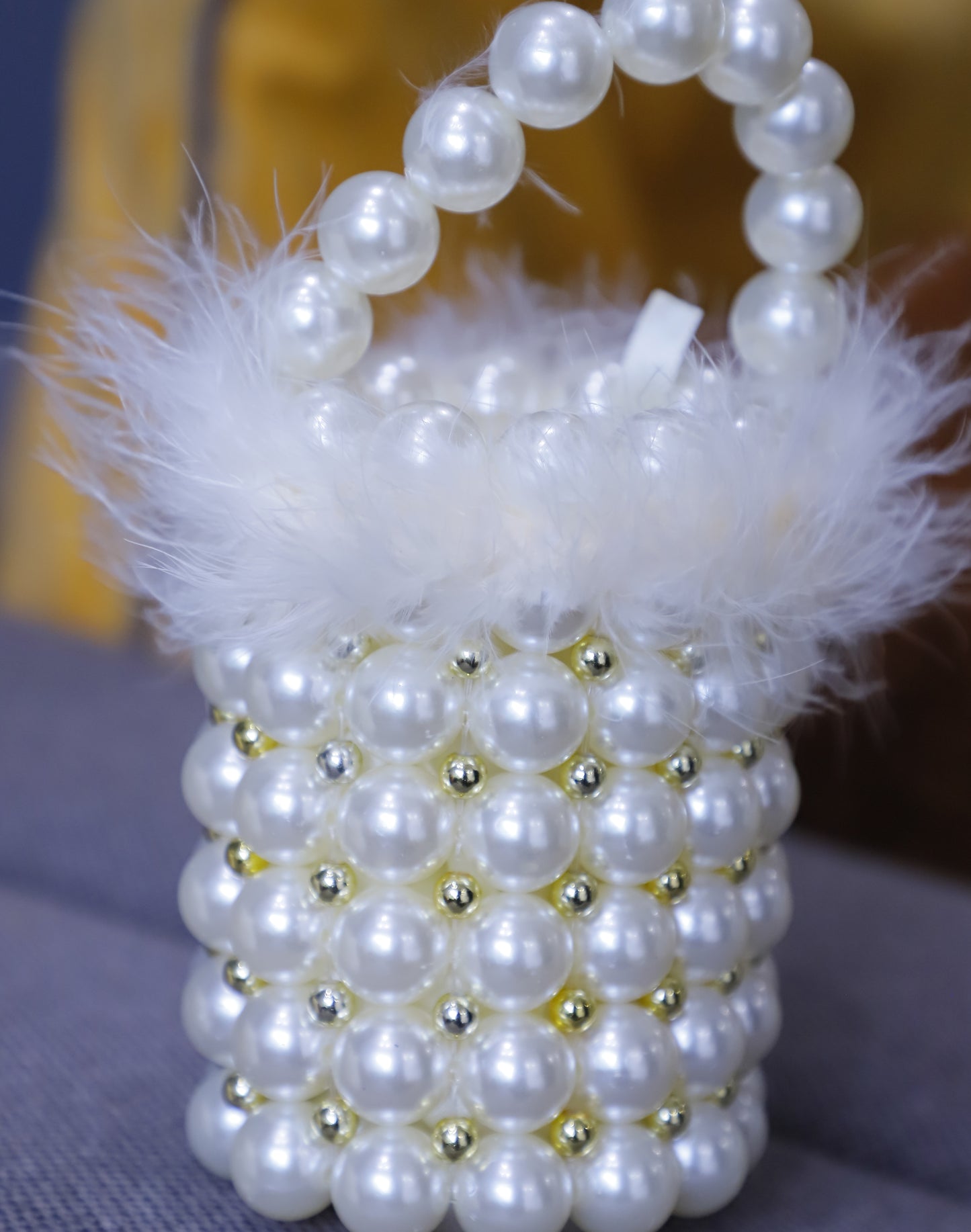 Pearl Adorned Clutch
