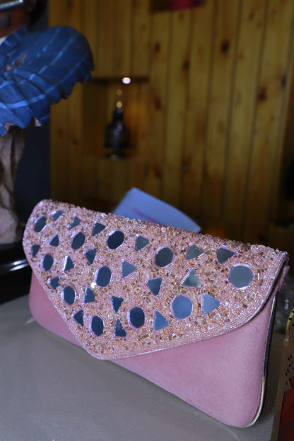 Mirror envelope clutch