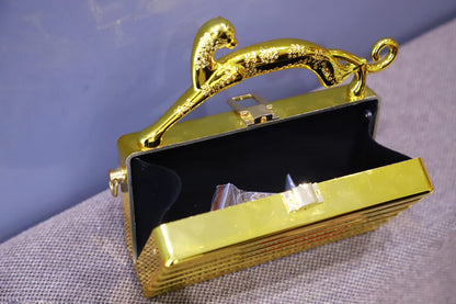 Golden metal clutch