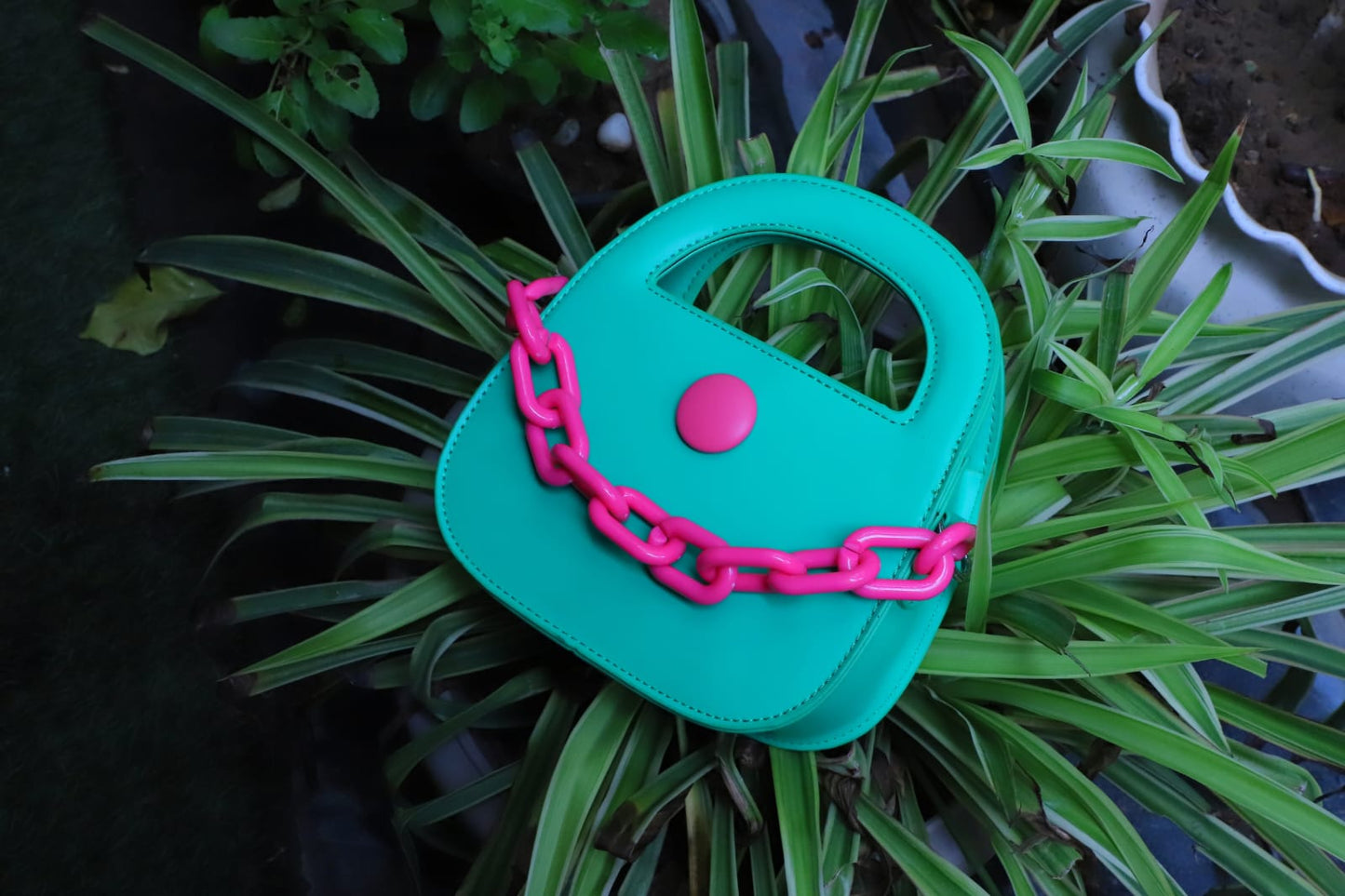 Mini candy clutch bag
